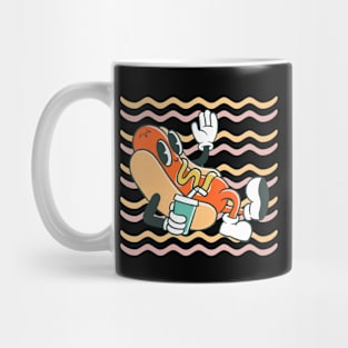 Retro Cool Hot dog Mug